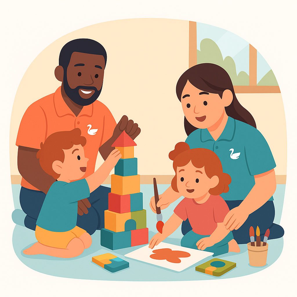Play-Based Learning Programs swan childcare langley daycare